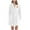 White, variant on Nightdresses for Women Flannel Dressing Gown Robe Couple Bathrobe Warm Winter Pajamas Loungewear Fluffy Nightgowns Thick Fleece Nightwear Full Length Home Wear Hot Pink M