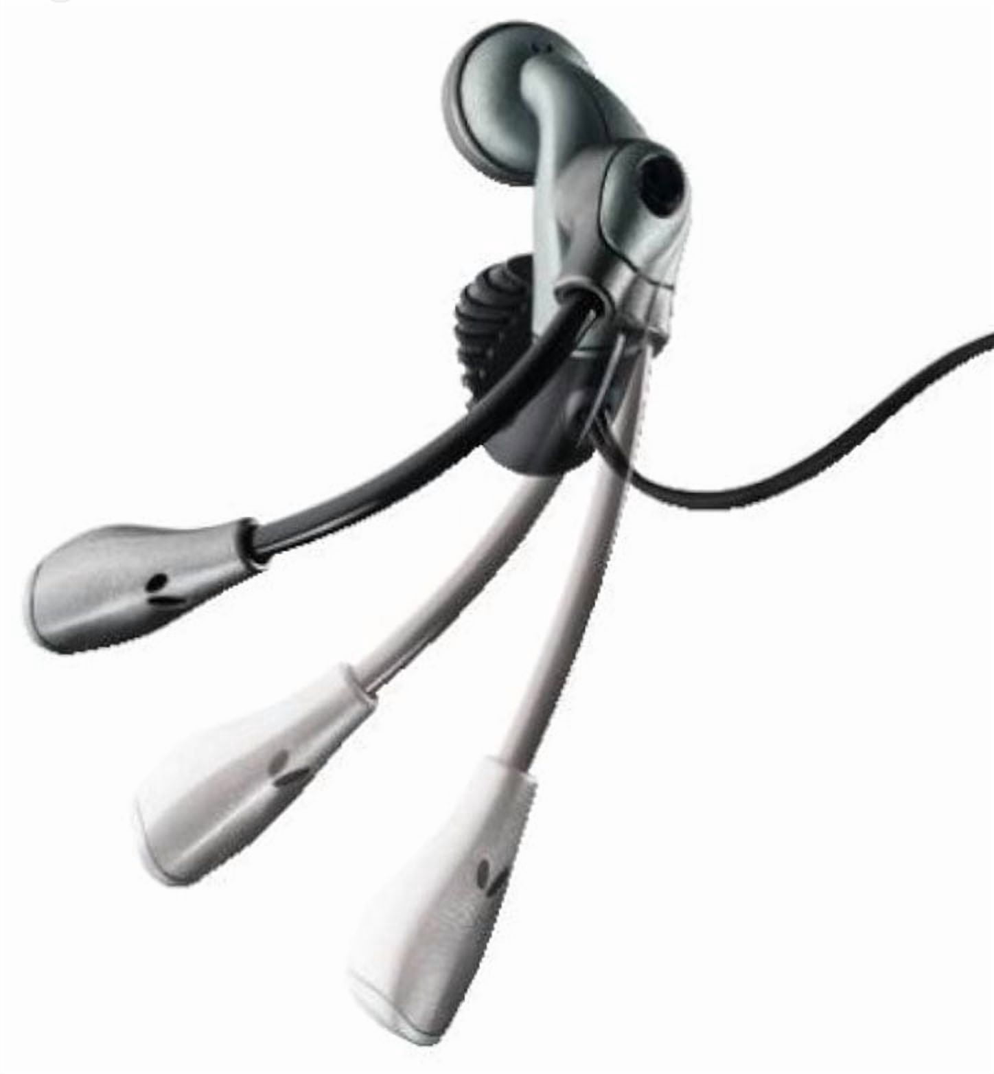 Wired Earphone for Motorola Moto Tab G62/Tab G70 - with Boom Mic Ear-hook 3.5mm Adapter Single Earbud Headphone Hands-free Microphone