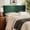 Green, variant on Virtu Queen Headboard No Tools Required Peel and Stick Upholstered Velvet Bed Headboard Only, Gray