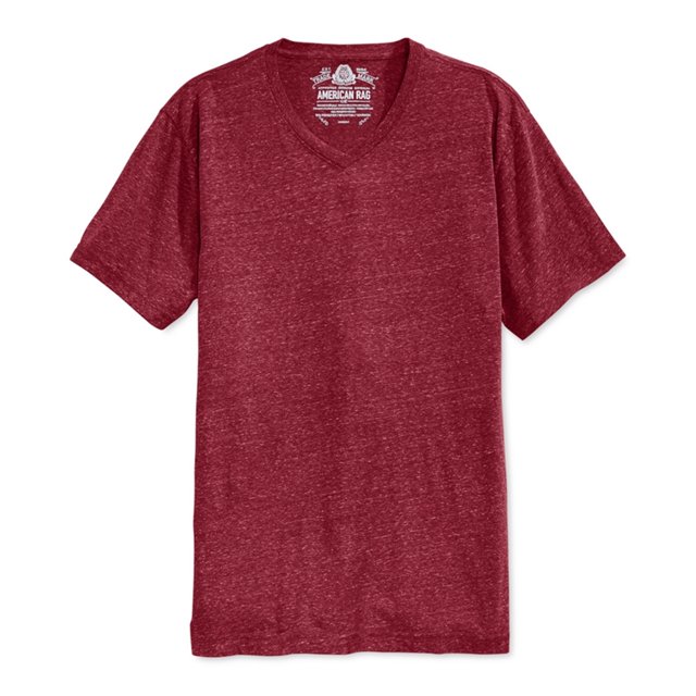 American Rag - Camiseta básica para hombre, color rojo, extragrande American Rag Camiseta básica