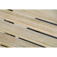 thumbnail image 3 of Vifah Renaissance Outdoor Patio Hand-Scraped Wood Garden Armchair, 3 of 6