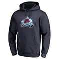 thumbnail image 2 of Men's Navy Colorado Avalanche Splatter Logo Pullover Hoodie, 2 of 4