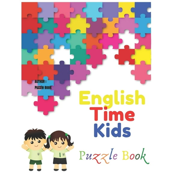 English Time Kids Puzzle Book: Word Search for Kids Ages 4 - 8 (Paperback)