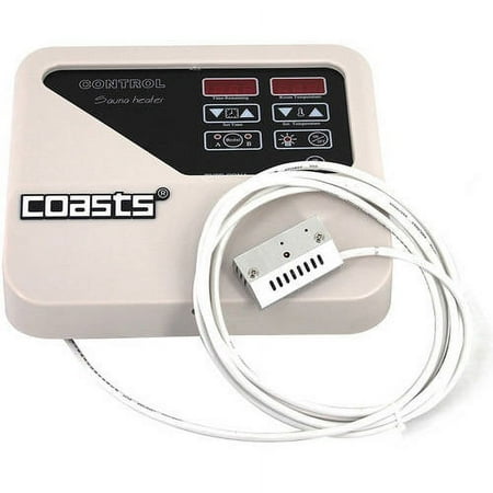 COASTS AM45MID4 Sauna Heater 4.5KW 240V with CON 4 Outer Digital Controller for Spa Sauna Room