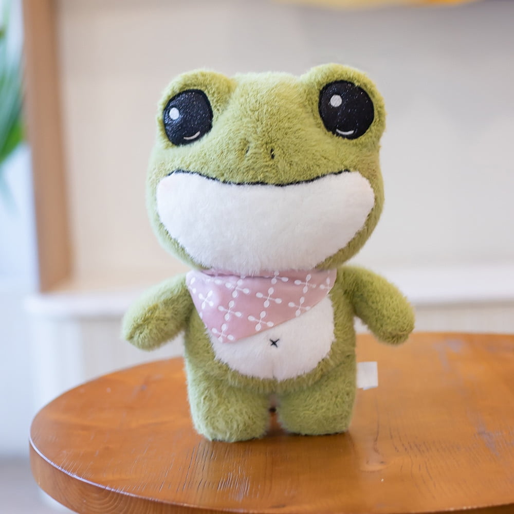 Green Frog Stuffed Animal Cute Frogs Cartoon Plush Doll Toy Gift For Child 26cm 