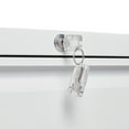 thumbnail image 6 of 3 Drawer File Cabinet with Lock,Metal Filing Cabinet Lateral File Cabinet Office Cabinet for Legal/Letter/A4/F4 Home Office,White, 6 of 8