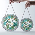thumbnail image 4 of Tropical Jungle Birds And Leaves Stained Glass Suncatcher Garden Decor Gift For Mom, 4 of 8