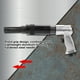thumbnail image 5 of Pistola desincrustadora neumática de aire con 19 agujas y empuñadura de pistola para eliminar óxido, pintura, escoria y corrosión, herramienta de desbarbado, 5 of 10