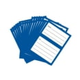 thumbnail image 2 of 200 etiquetas adhesivas para dirección de , escritura a mano, etiquetas de envío para el hogar, buzón, cumpleaños, escuela y oficina. azul, 2 of 8