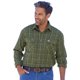 thumbnail image 2 of Atlas For Men - Camisa Cuadro de Franela para Hombre (Caqui, Crudo, Azul), 2 of 3