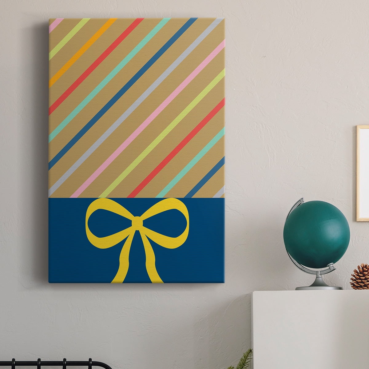 Stripes Premium Gallery Wrapped Canvas - Ready to Hang