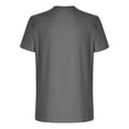 thumbnail image 2 of oqasdz Men T Shirts Striped Print Short Sleeve Crew Neck Solid Color Tee Shirt Classic Comfortable Soft Trendy Top Casual Outdoor Tshirts, 2 of 4