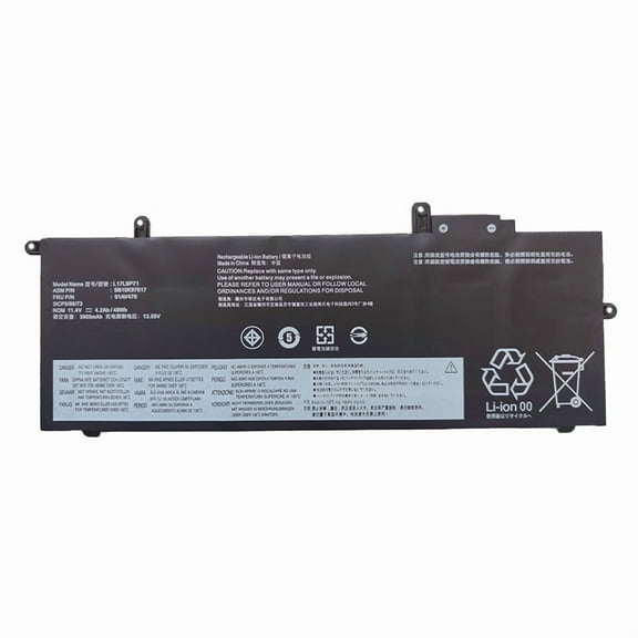 Emery TECH 01AV471 01AV470 L17L6P71 L17M6P71 Battery for Lenovo ThinkPad X280 A285 48Wh