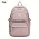 thumbnail image 5 of Mochila de gran capacidad para estudiantes, bolso de hombro doble de nailon, impermeable, informal, de viaje, a la moda, para Universidad, 5 of 5