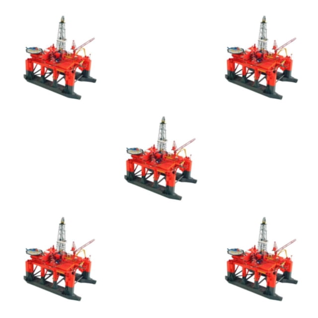 Bewildely 3D 1/400 DIY Semi Submersible Oil Platform Creative Model Gift Drilling Type2 NO2