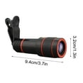 12X Telephoto Lens For Mobile Phone External High-Definition Camera ...