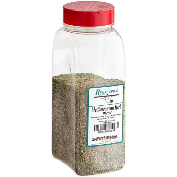 Regal Mediterranean Herb Blend - 16 oz. - 12/Case