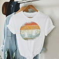 thumbnail image 4 of Shldybc Tank Tops for Women Femmes Bière Festival Imprimé Tops Mode Mignon Manches Courtes Col Rond Tops Chemise, 4 of 6