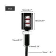 thumbnail image 3 of Pair Of License Plate Light,12V 3LED Universal Car Motorcycle License Number Plate Screw  Light Lamp, 3 of 8