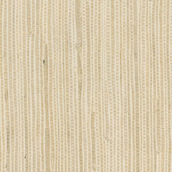 Kenneth James Kostya Cream Grasscloth Wallpaper, 36-in by 24-ft, 72 sq. ft