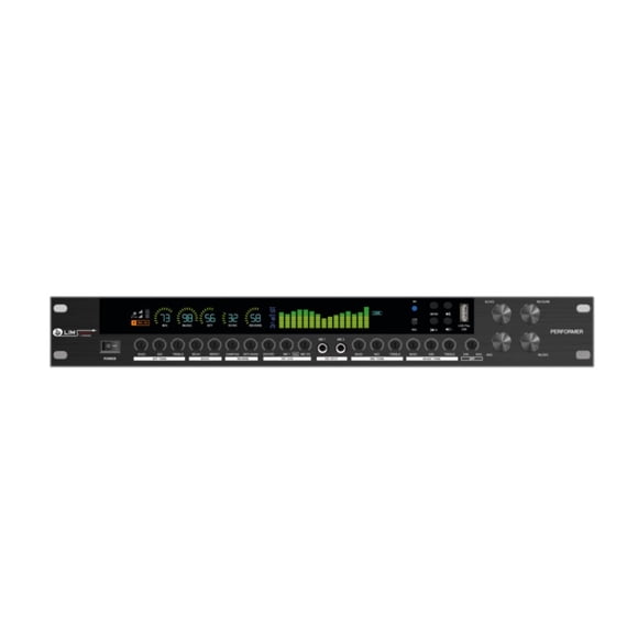 Preamplificador para Karaoke PERFORMER LIM AUDIO, Conexión Bluetooth, 3 Micrófonos