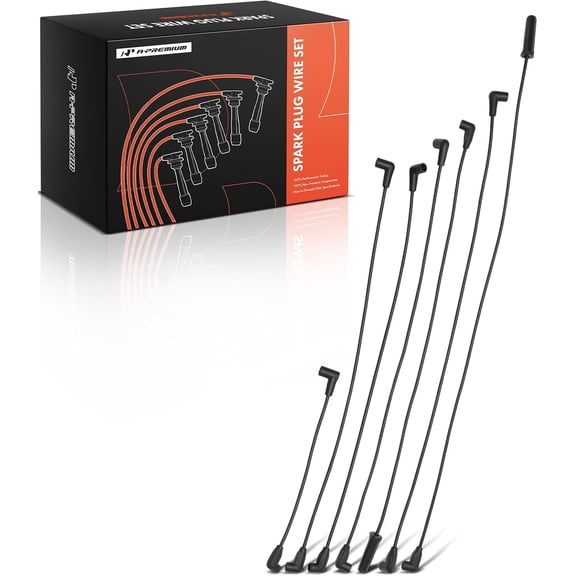 A-Premium 7PCS Spark Plug Wires Compatible with Chevrolet Blazer 1995, Caprice 1992-1993, Astro 1992-1995, K1500, K2500, P30, S10 Blazer & Oldsmobile Bravada & GMC C1500, C2500, G1500, G2500, G3500