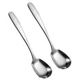 thumbnail image 6 of Gymnture 2pcs Stainless Steel Long Handle Coffee Spoons for Home Outdoor - Silver, 6 of 10
