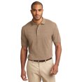 thumbnail image 1 of Port Authority K420 Men's Sort Sleeve Polo Shirt - Khaki Heather - X-Large, 1 of 2