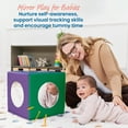 thumbnail image 4 of ECR4Kids SoftZone Mirror Activity and Sensory Play Cube, Baby Essentials, Assorted, 4 of 10