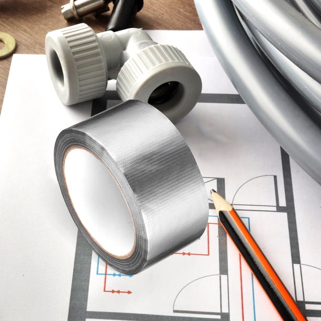 Raindrops Plated Silver Waterproof Mounting Tape with Durable Backing for Versatile Home Use