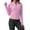 Pink, variant on Women’s UPF 50+ Lightweight Athletic Jacket – Full Zip Sun Protection Long Sleeve Hiking Shirt with Thumb Holes