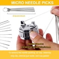 thumbnail image 4 of Kit de Limpieza de Pulverizadores, 34 Piezas, Herramienta Limpiadora de Pinceles Multiusos para Pistolas de Pintura con Mini Cepillos de Tubo de Nailon y Agujas, 4 of 5