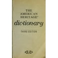 thumbnail image 1 of Pre-Owned American Heritage Dictionary (Paperback) 0395699568 9780395699560, 1 of 1