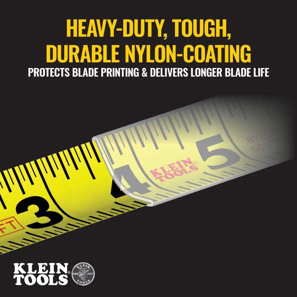 Klein Tools 25 Foot Non-Magnetic Tape Measure