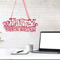 thumbnail image 5 of Mrzhqd Valentines Decorations Valentine'S Day Doorplate-Happy Valentine'S Day Sign Farmhouses Decoration-Valentine'S Day Decoration Front Door Decoration--Valentine'S Day Home Decoration, 5 of 9