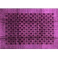 thumbnail image 1 of Ahgly Company Indoor Rectangle Abstract Purple Contemporary Area Rugs, 8' x 12', 1 of 4