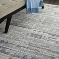 thumbnail image 6 of Nourison Urban Decor Abstract Ivory/Slate 5'3" x 7'3" Area Rug, (5x7), 6 of 8