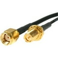 thumbnail image 3 of StarTech.com RP-SMA to SMA Wireless Antenna Adapter Cable - Antenna cable - RP-SMA (M) to RP-SMA (F) - 10 ft - black - RPSMA10MF - Antenna cable - RP-SMA male to RP-SMA female - 10 ft - black, 3 of 6