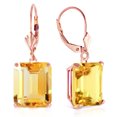 thumbnail image 2 of Galaxy Gold 14K Rose Gold 13 CTW Natural Citrine Dangle Earrings - November Birthstone - Joy - Fine Jewelry for Women, 2 of 3