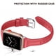 thumbnail image 3 of Correas de cuero compatibles con Apple Watch 38 mm-40 mm / 42 mm-44 mm, correa de cuero de grano superior pulsera delgada y delgada para iWatch Series 5/4/3/2/1 Adepaton 2033273-17, 3 of 9