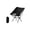 Black, variant on Eolstice Portable Camping Chair, Foldable Outdoor Chair With Carry Bag, Collapsible Seat For Picnic Hiking Beach Tailgating, Fishing