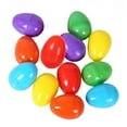 thumbnail image 1 of 12PCS Easter Eggs Plastic DIY Easter Decorative Eggs for Scene Setting Holiday Decoration, 1 of 5