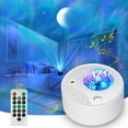thumbnail image 1 of LED Starry Sky Projector, 3 in 1 Aurora Galaxy Projector with White Noise, Remote Control, Timer, 1 of 5