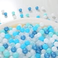 thumbnail image 4 of 100 Pelotas de Plástico Realhaha para Piscina de Pelotas para Bebés y Niños Azul Oscuro, 4 of 9
