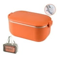 thumbnail image 1 of Electric Lunch Box Food Heater Portable Leak Proof Stainless Steel Container Heating Box With Bag For Car/Home Use, 1 of 13