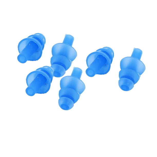 3 Pairs Soft Silicone Swimming Ear Plug Waterproof Earplug Protector ...