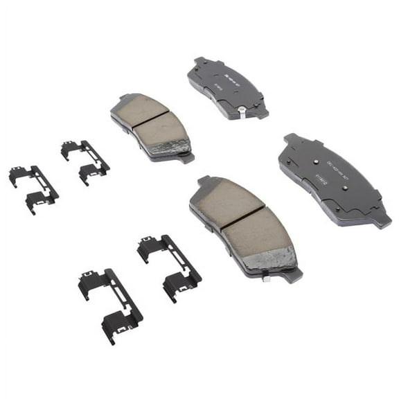 ACDelco Gold Performance Ceramic Brake Pad Set, w/ Hardware Fits select: 2010-2016 CADILLAC SRX, 2011 SAAB 9-4X