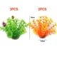 thumbnail image 2 of Plantas de acuario artificiales de 5 piezas, utilizadas para decoración de acuarios. Plantas de acuario, 2 of 5