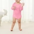 thumbnail image 2 of XuJwPNcy Baby Boys Girls Bodysuit Super Soft Cotton Romper Long Sleeve Crew Neck Fall Winter Onesie Infant Newborn Clothes, 2 of 7