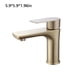 thumbnail image 2 of Grifo de agua fría y caliente Cateissary para lavabo moderno de cocina color dorado, 2 of 6